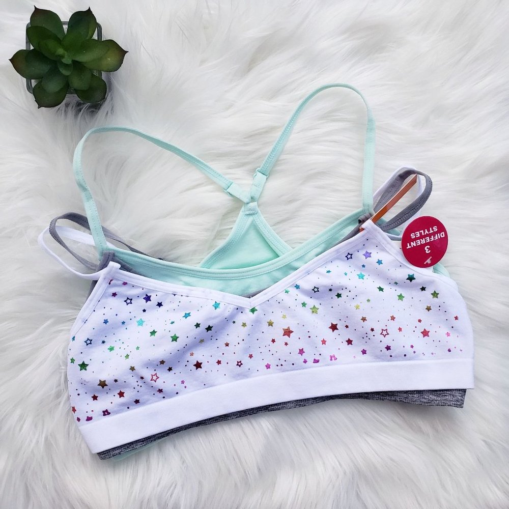 Girls Training Bra Set